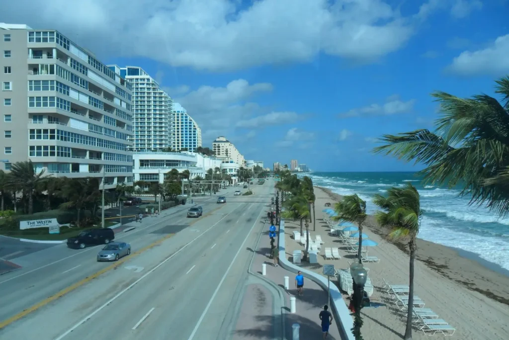 A1A along Fort Lauderdale Beach, Florida