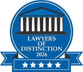 Lawyers of Distinction 2026 badge