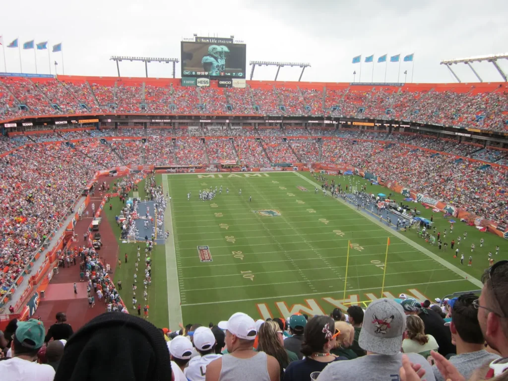 Hard Rock Stadium in Miami Gardens, Florida