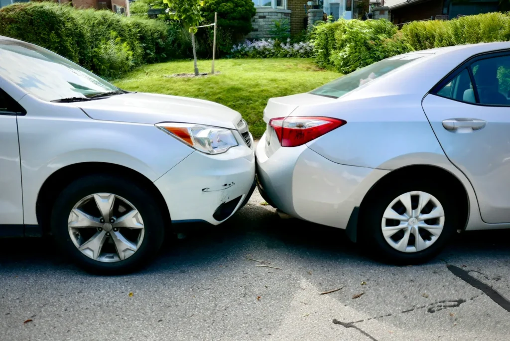 Rear-ended in Florida: one car pushed into the back of another in a rear-end collision